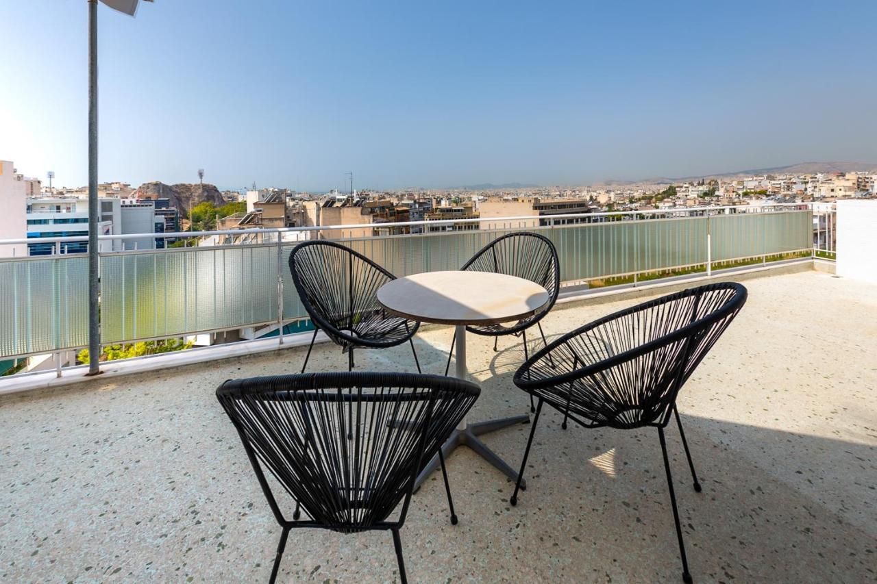Apartament Penthouse Under Acropolis Hill Ateny Zewnętrze zdjęcie