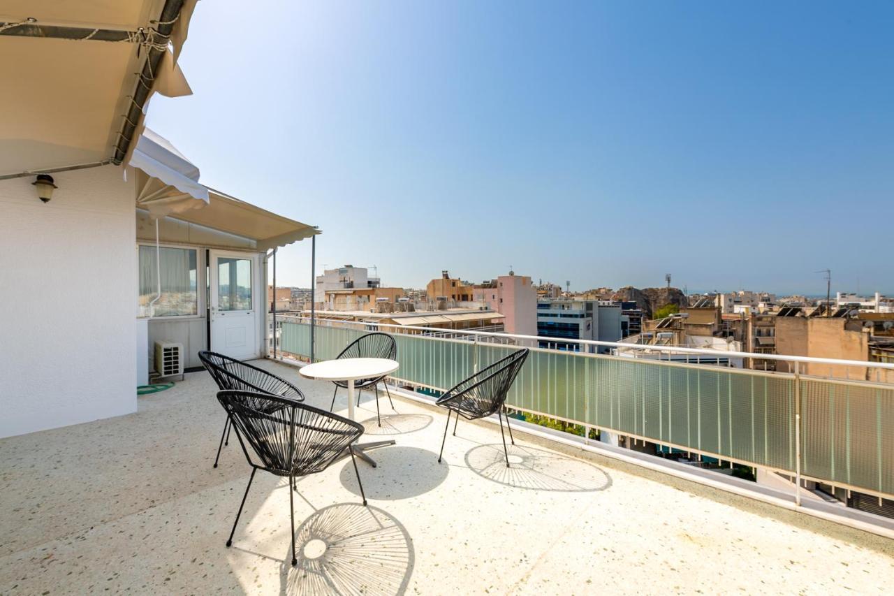 Apartament Penthouse Under Acropolis Hill Ateny Zewnętrze zdjęcie